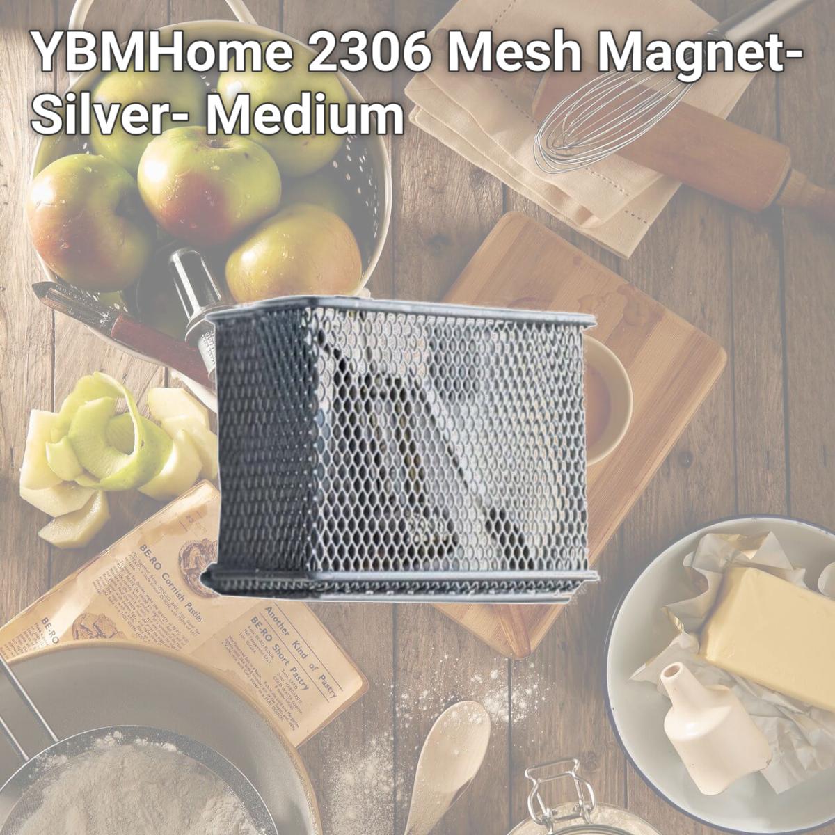 Picture of YBMHome 2306 Mesh Magnet- Silver- Medium