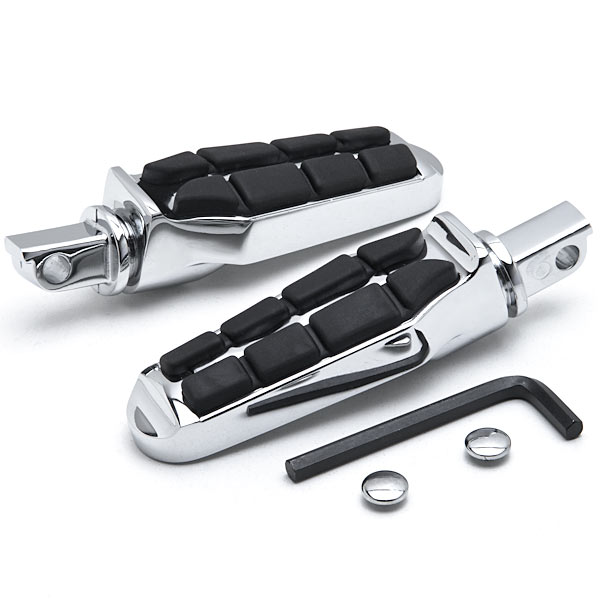 Krator ZZ013-C Victory Tombstone Front & Rear Foot Pegs & Rests Boardwalk Kingpin - Chrome Krator ZZ013-C Victory Tombstone Front & Rear Foot Pegs & Rests Boardwalk Kingpin - Chrome