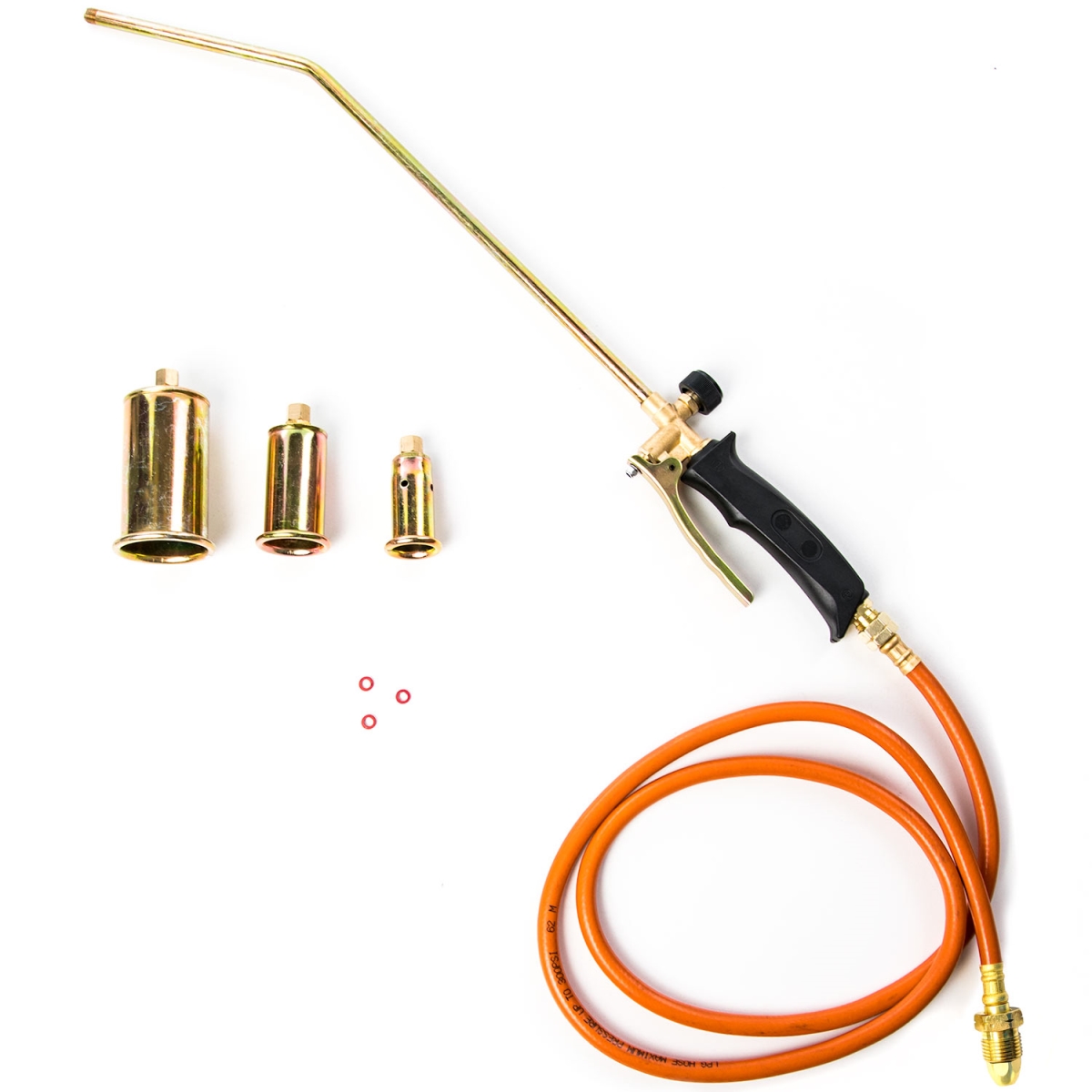 Burn-666 24 In. Portable Propane Torch Kit With 3x Nozzles