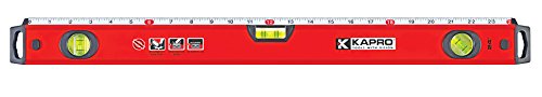 770-42-24 24 In. Exodus Professional Box Level With 45 Deg Vial And Ruler
