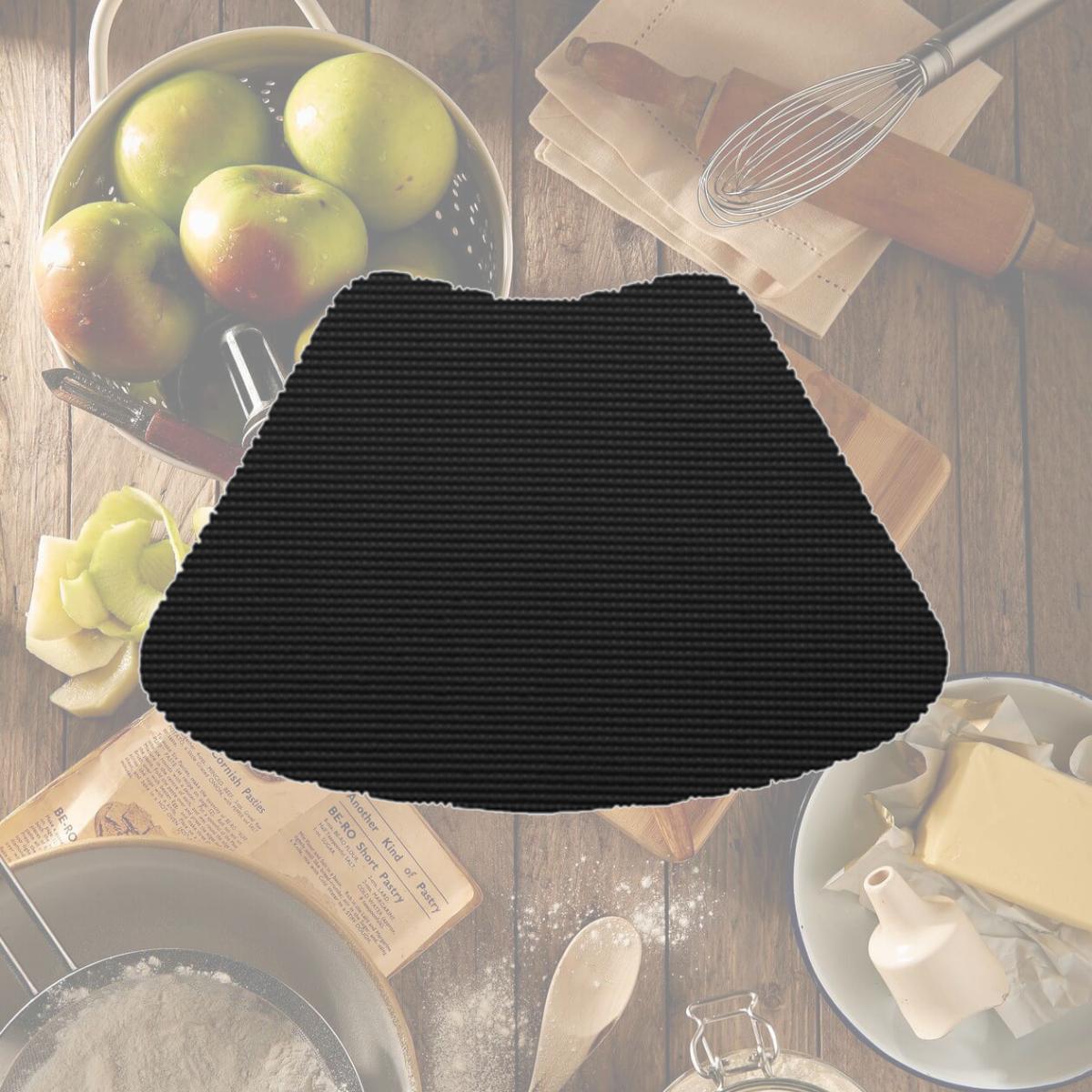 Picture of Kraftware 31139 Fishnet Wedge Placemat Dz. Black