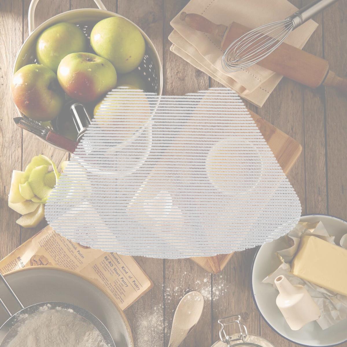 Picture of Kraftware 32739 Fishnet Wedge Placemat Dz. White