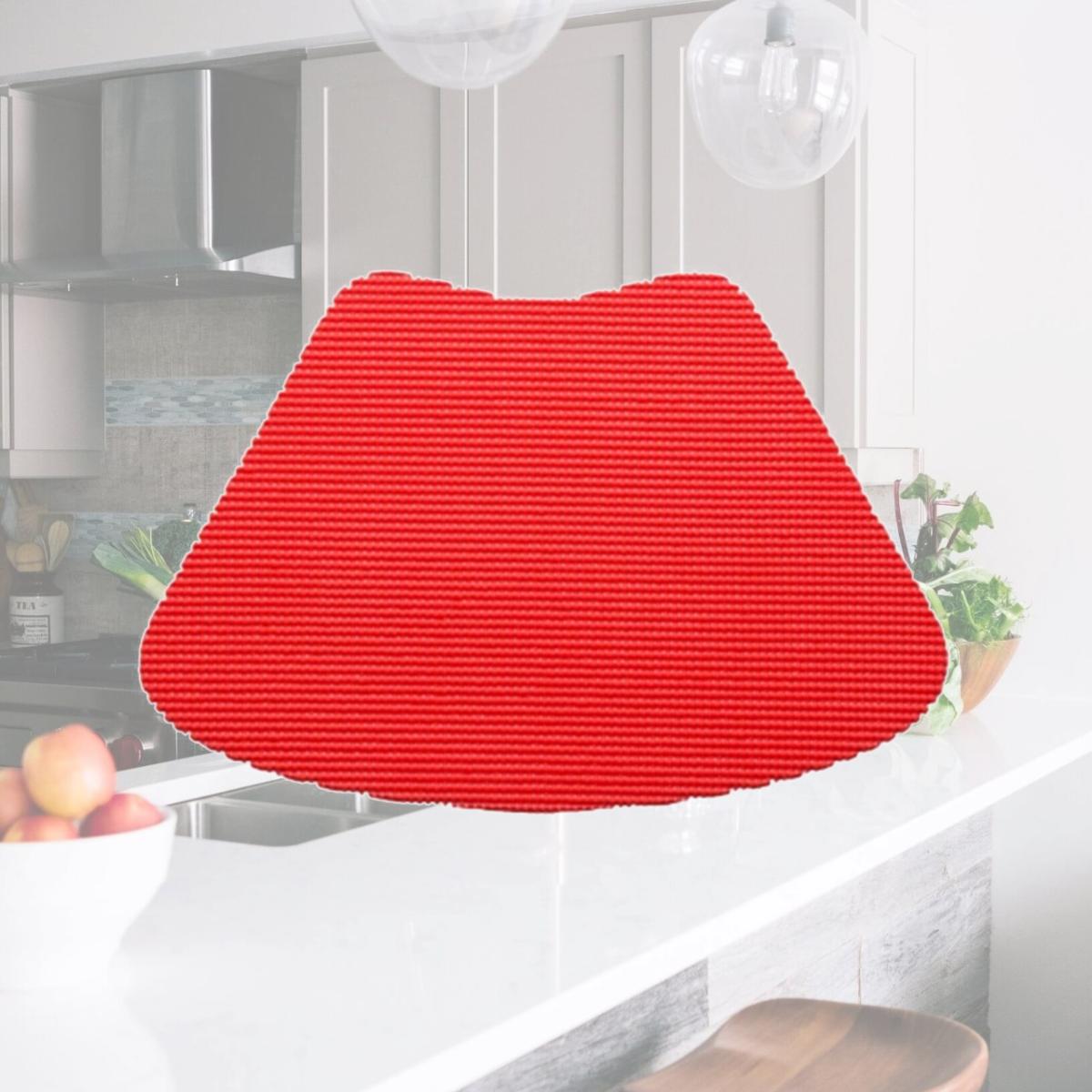 Picture of Kraftware 33239 Fishnet Wedge Placemat Dz. Red