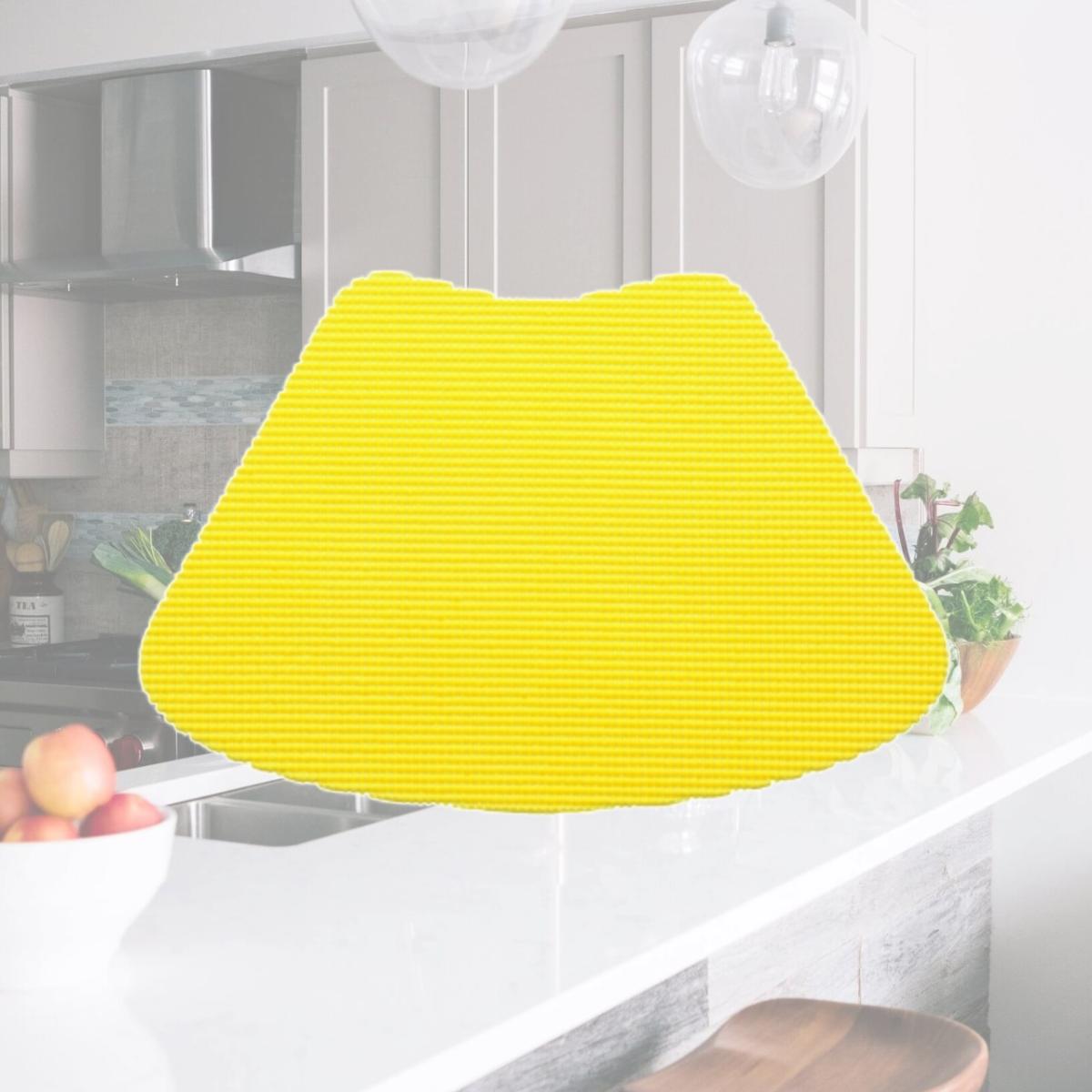 Picture of Kraftware 11639 Fishnet Wedge Placemat Dz. New Yellow