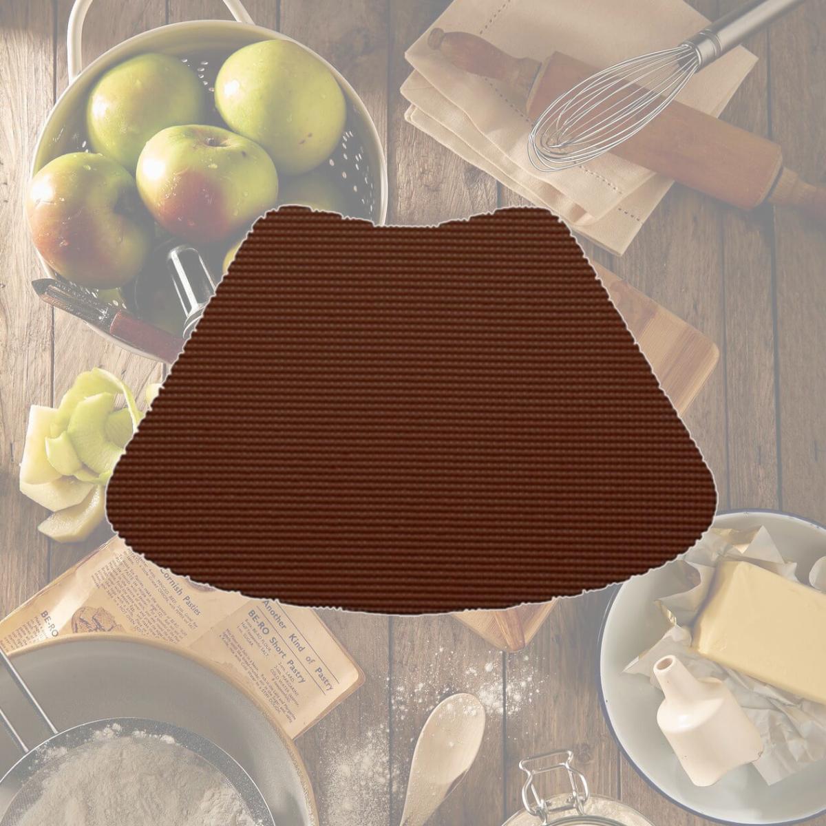 Picture of Kraftware 32539 Fishnet Wedge Placemat Dz. Chocolate