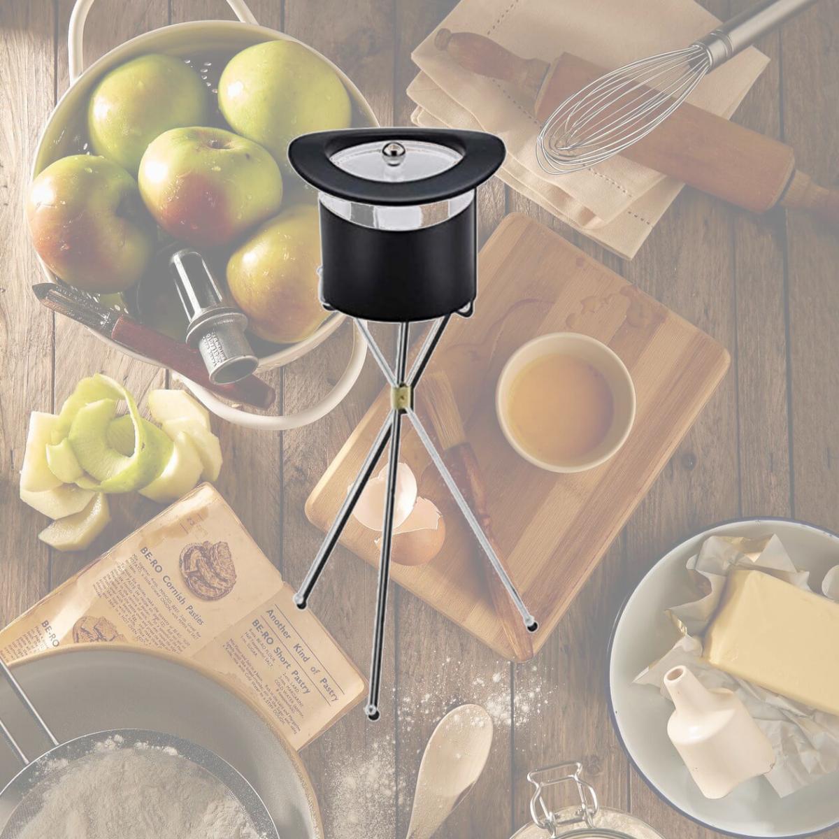 Picture of Kraftware Corp 63176 Top Hat with Chrome Band Bucket With Metal Stand