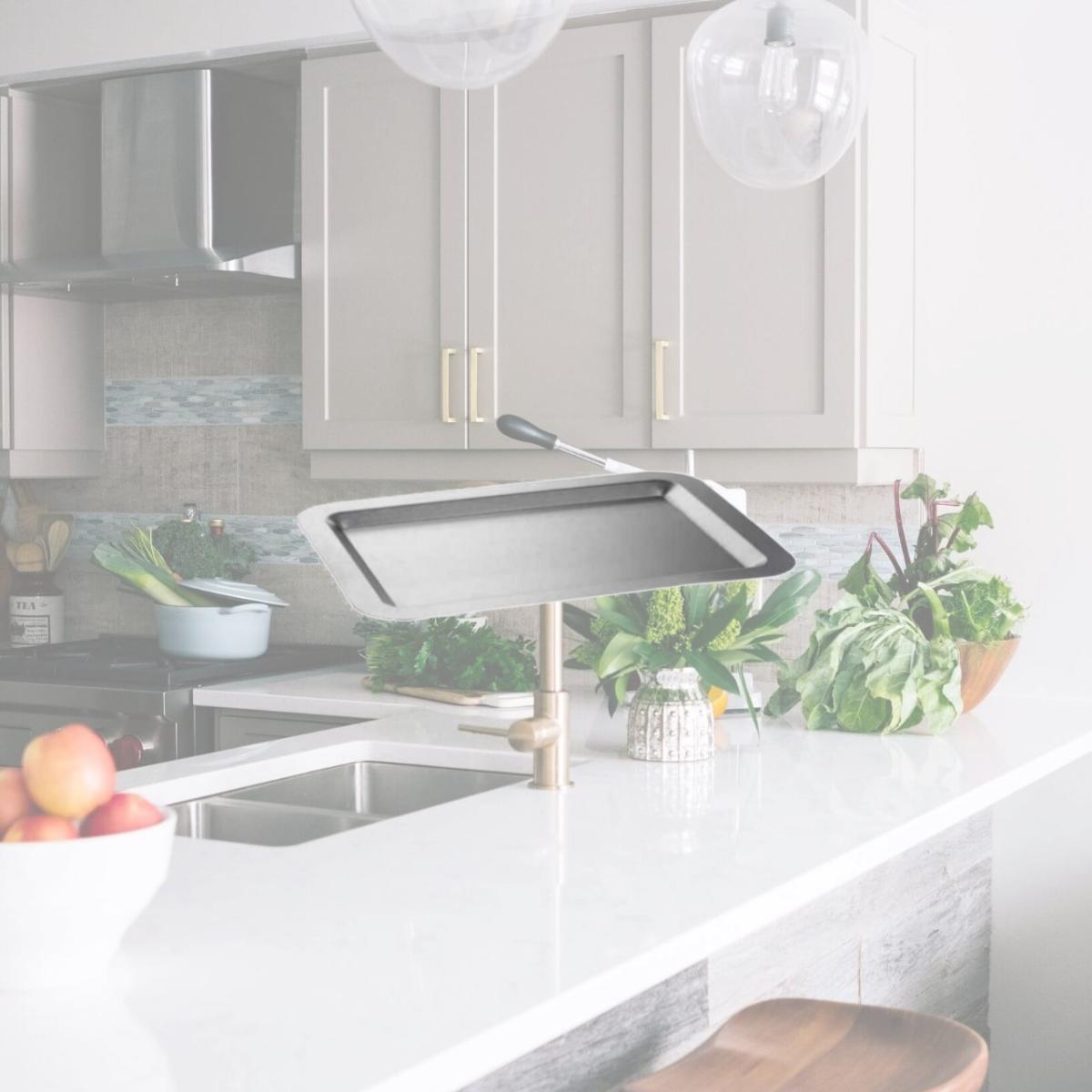 Picture of Kraftware Corp 71416 11 x 16 in. Stainless Steel Tray