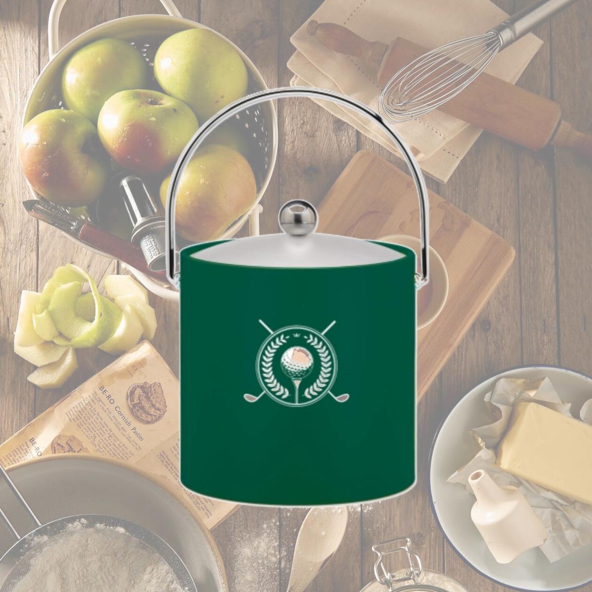 Picture of Kraftware Corp 89066 Kasualware 3 qt. Ice Bucket Green Golf