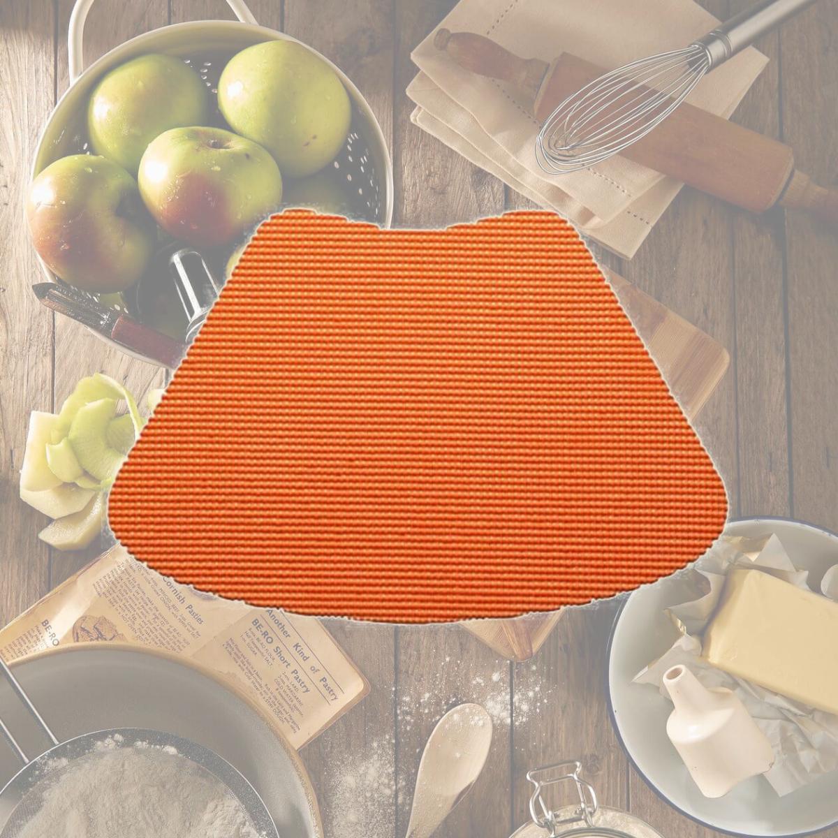 Picture of Kraftware Corp 13939 Fishnet Lemon Wedge Placemat