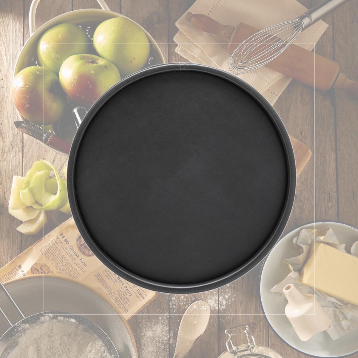 Picture of Kraftware 69430 Soho Black Leatherette Deluxe 14 Inch Tray