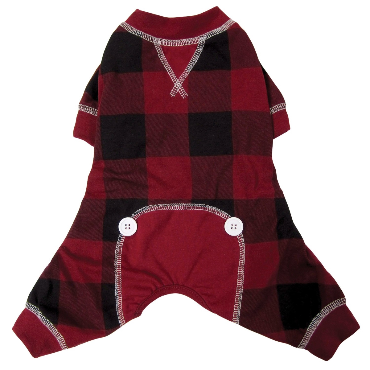 Fou 62661 Buffalo Pyjama, Red - Extra Small