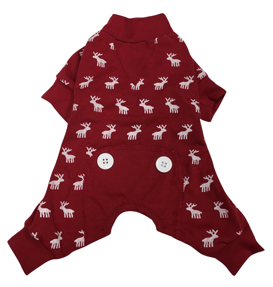 Fou 62698 Moose Pyjama, Red - Extra Large