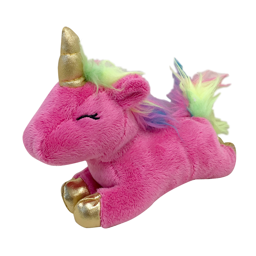 Fou 85678 16 In. Unicorn Plush Toy, Pink - Large