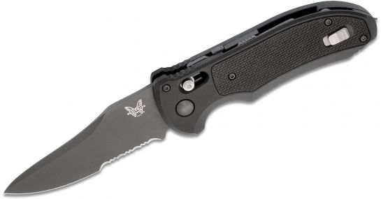 Bm-9170sbk Triage Axis Folding Knife - Black