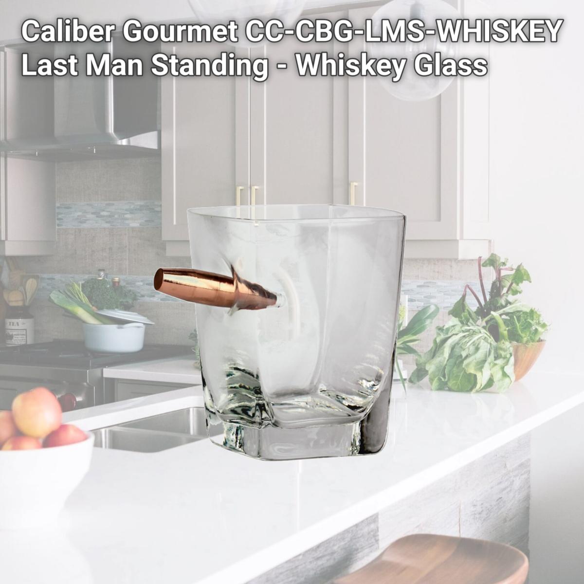 Picture of Caliber Gourmet CC-CBG-LMS-WHISKEY Last Man Standing - Whiskey Glass