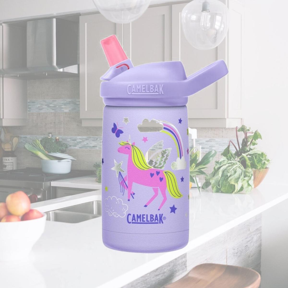 Picture of CamelBak CB-2665501035 12 oz Kids Eddy Insulated Stainless Steel Water Bottle, Violet