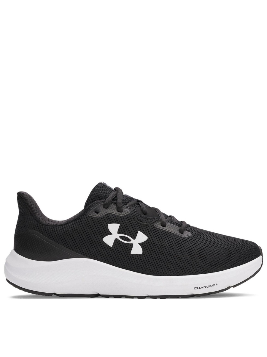 Under Armour 30282540017 Mens Charged Pursuit 4 Running Shoes, Black - Size 7