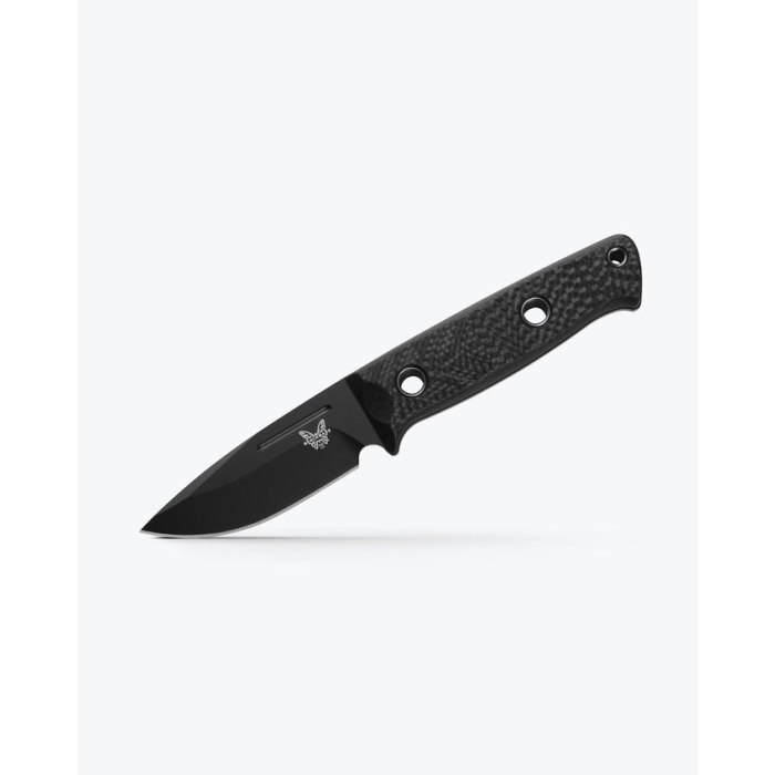 UPC 610953206161 product image for BM-165BK Mini Bushcrafter Carbon Fiber Drop-Point Fixed Blade Knife | upcitemdb.com