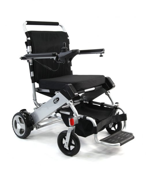 Karman Pw-f500-si Tranzit Go Foldable Power Wheelchair - Silver