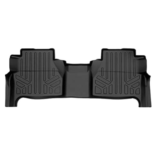 SB0571 Custom Fit 2nd Row Floor Mats Liner for 2022-2023 Nissan Frontier, Black