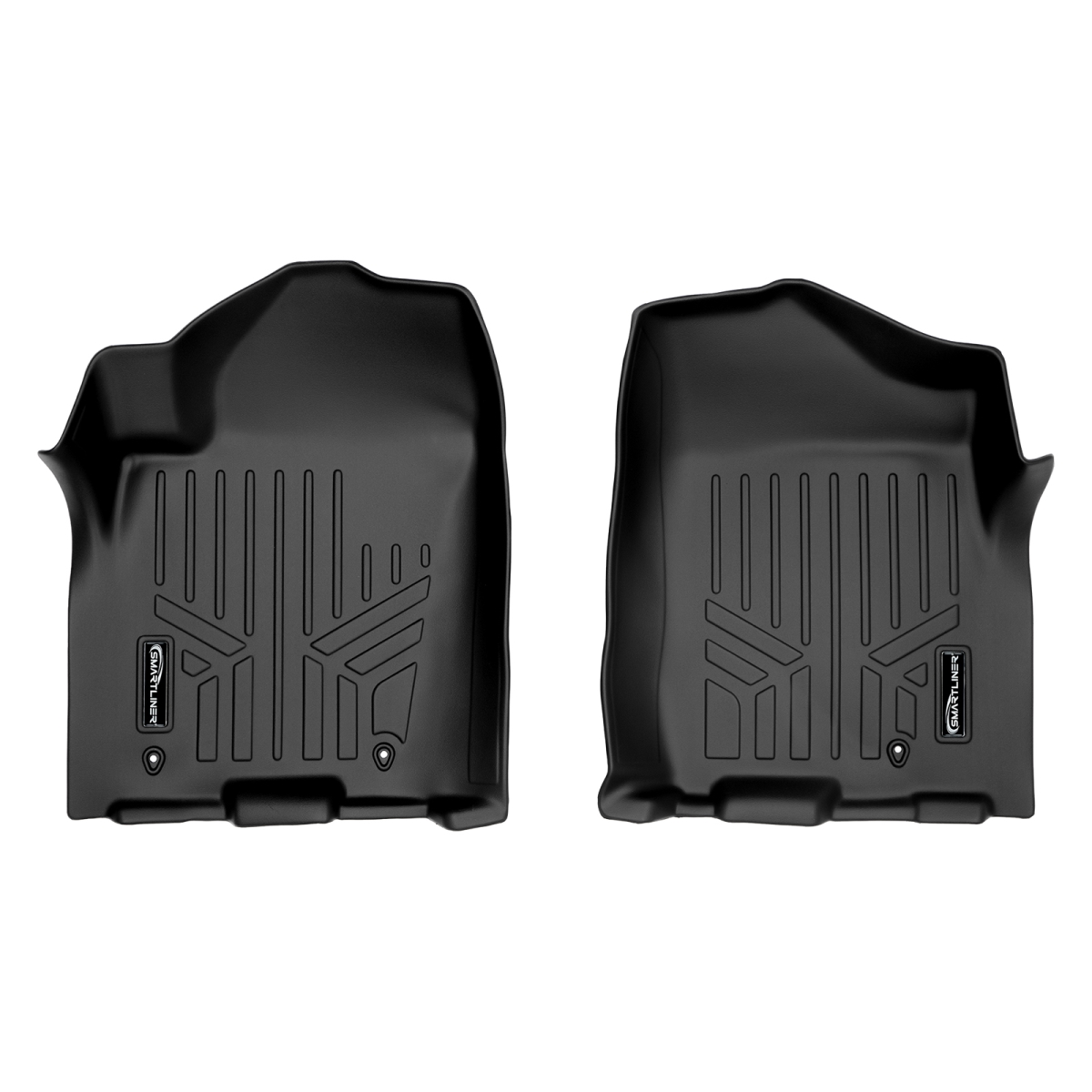 SA0275 1st Row Floor Mats Liner Set for 2008-2010 Infiniti QX56, Black
