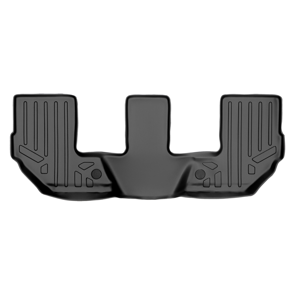 SC0223 Custom Fit Floor Mats 3rd Row Liner for 2016-2022 Volvo XC90, Black