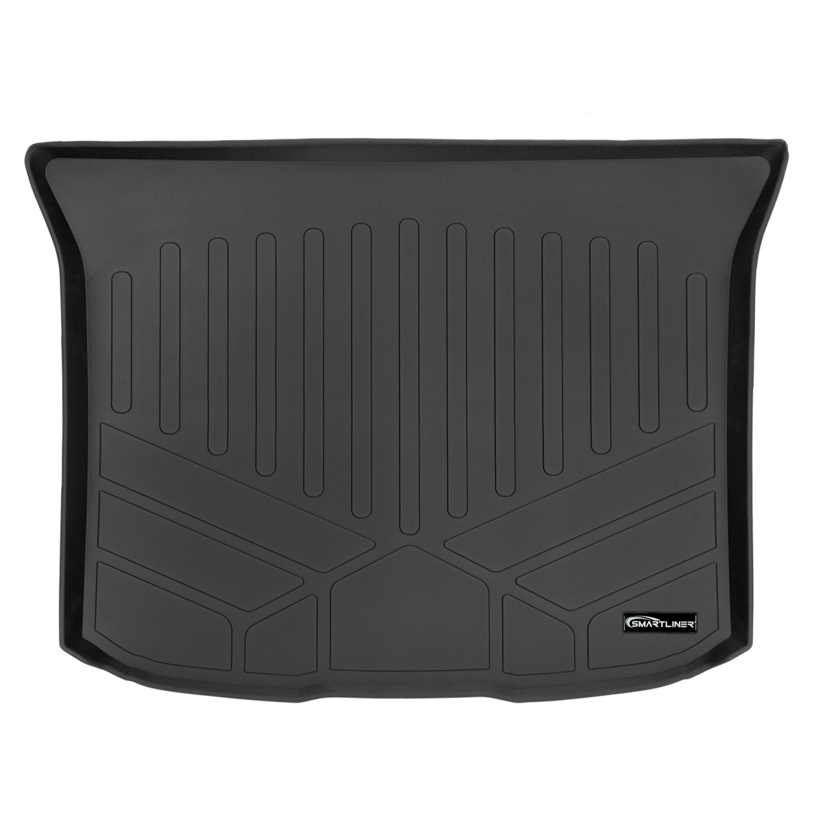 SD0047 All Weather Custom Fit Trunk Floor Mat Cargo Liner for 2007-2014 Ford Edge, Black