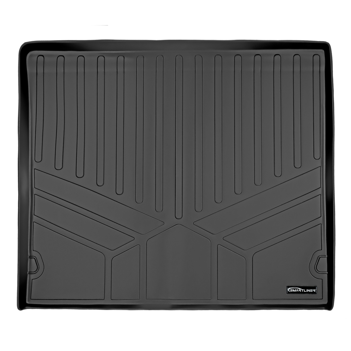 SD0202 All Weather Trunk Floor Mat Cargo Liner for 2007-2008 Chevy Tahoe, Black