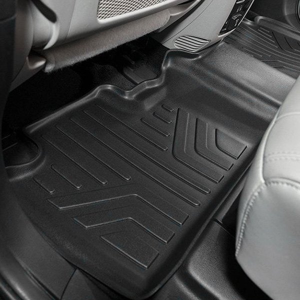 SB0605 Custom Fit All 2nd Row Floor Mat Liners for 2020-2023 Nissan Sentra, Black