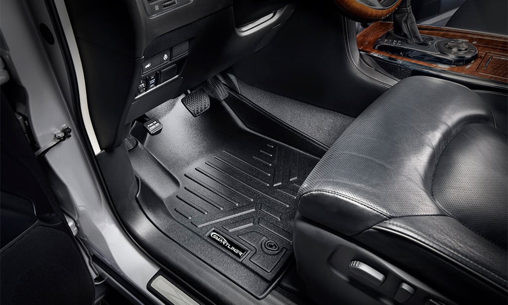 SA0601-B0601-D0601 Custom Fit All 2 Row Floor Mats Cargo Liner Set for 2022-2023 Hyundai IONIQ 5, Black