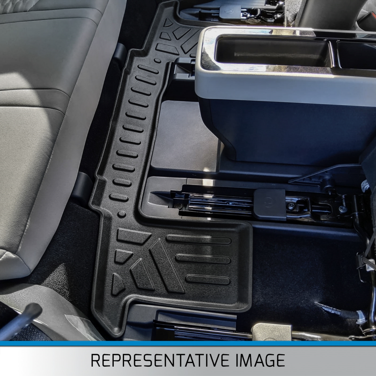 SC0776 3rd Row Custom Fit Floor Liners for 2025 Infiniti QX80 8 Passenger