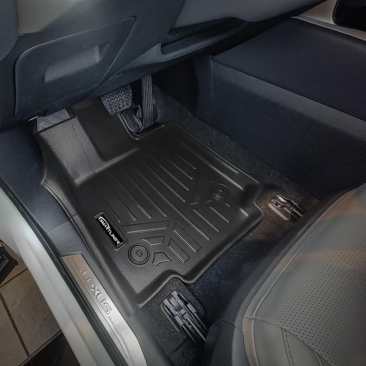 SA0679-B0679-D0679-N1 3 Rows Custom Fit Floor Liners for 2023-2025 Lexus RX