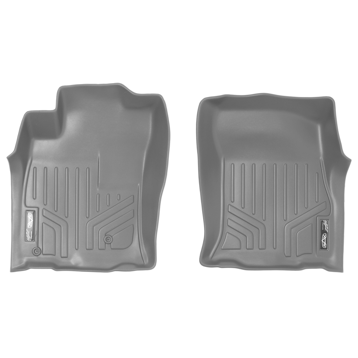SA2040 Custom Fit 1st Row Floor Mats Liner Set for 2010-2012 Toyota 4Runner, Gray