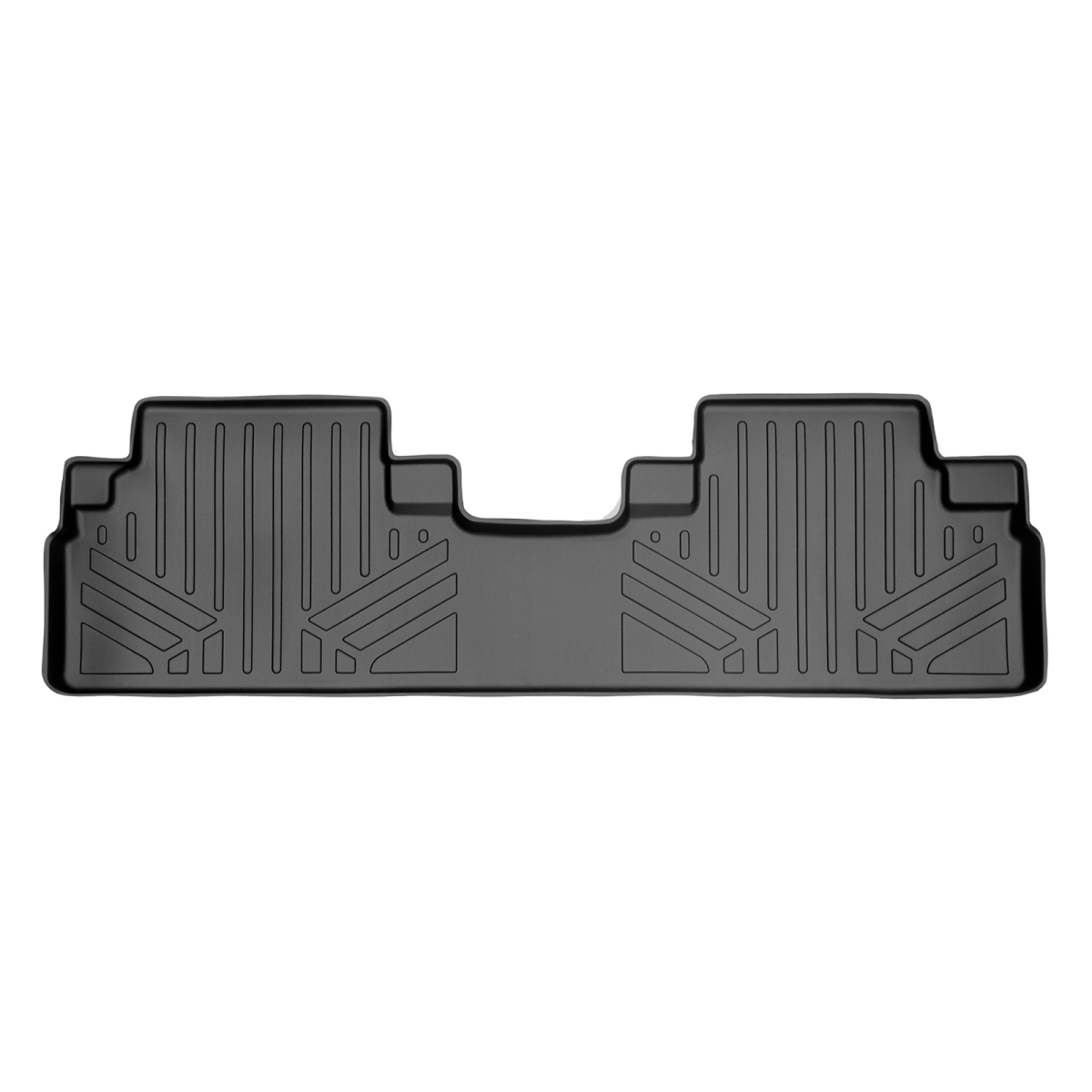 SB0049 Custom Fit 2nd Row Floor Mats Liner for 2010-2015 Lexus RX350, Black