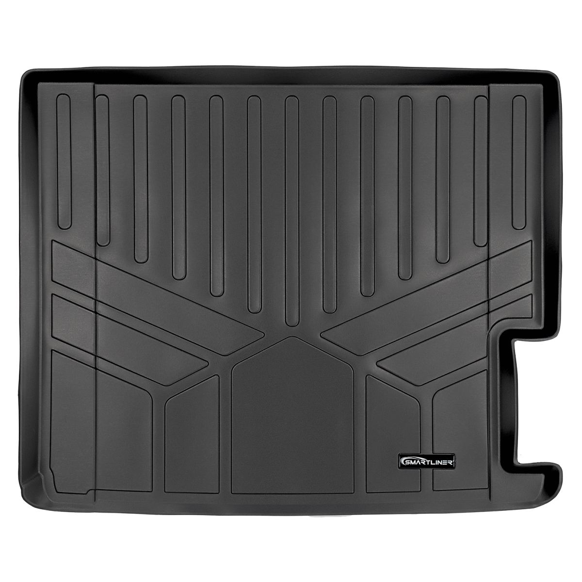 SD0262 All Weather Custom Fit Trunk Floor Mat & Cargo Liner for 2011-2017 BMW X3, Black