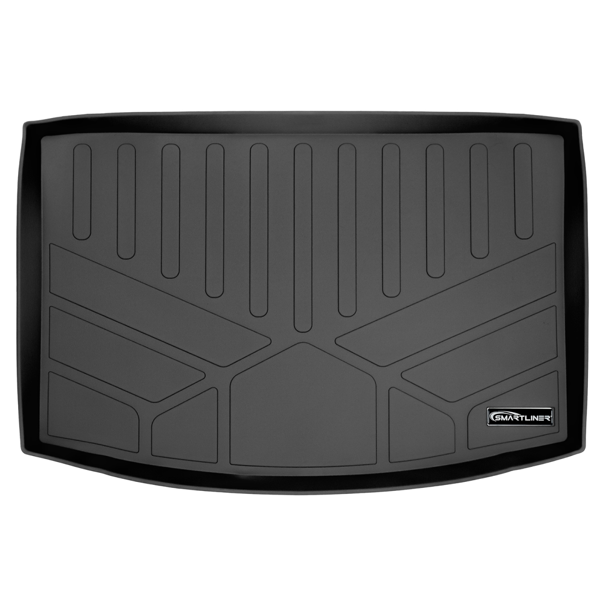 SD0269 All Weather Custom Fit Trunk Floor Mat & Cargo Liner for 2016-2021 Mazda CX-3, Black