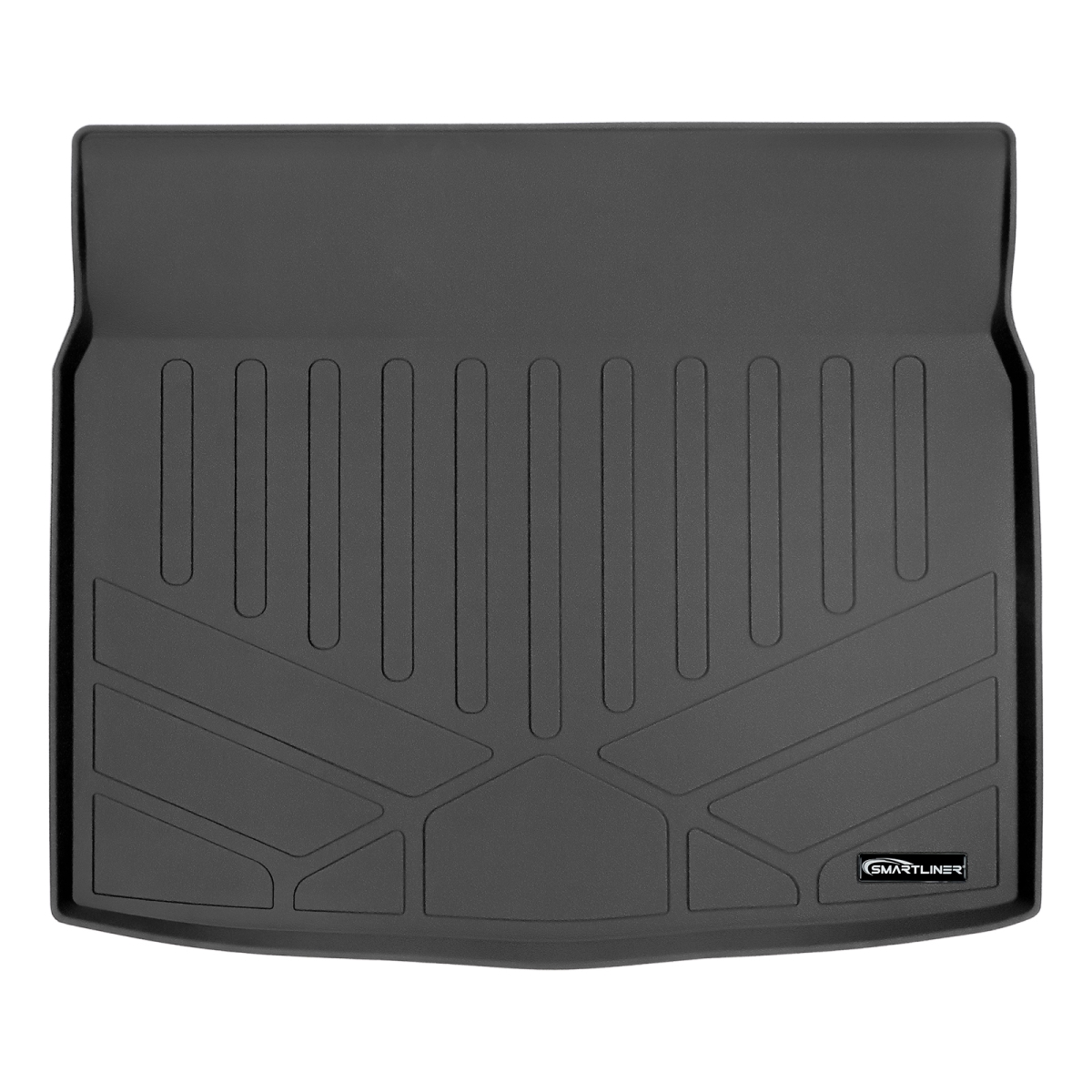 Trunk Floor Mat & Cargo Liner - Fits with Cargo Tray in Lowest Position for 2017-2022 Kia Sportage, Black