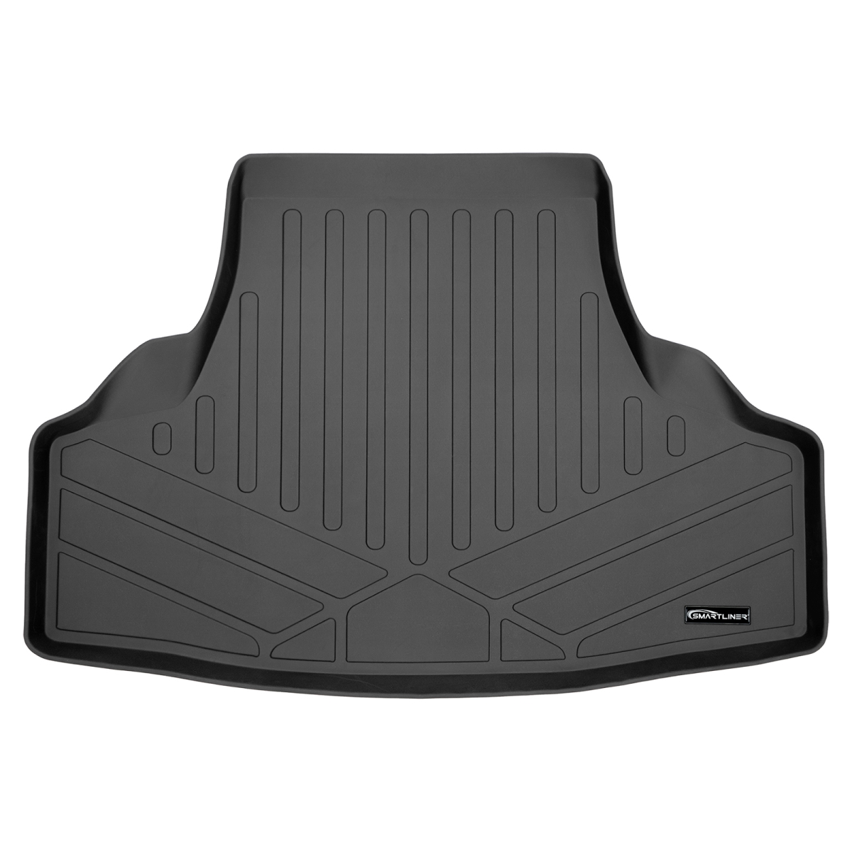 SD0408 All Weather Custom Fit Trunk Floor Mat Cargo Liner for 2014-2019 Infiniti Q70, Black