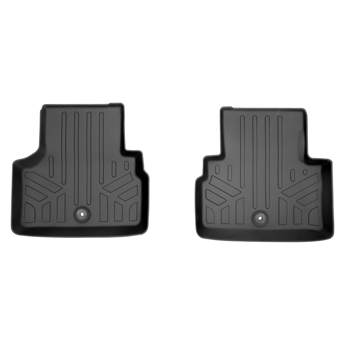 SB0469 Custom Fit 2nd Row Floor Mats Liner for 2018-2021 Infiniti Q50, Black