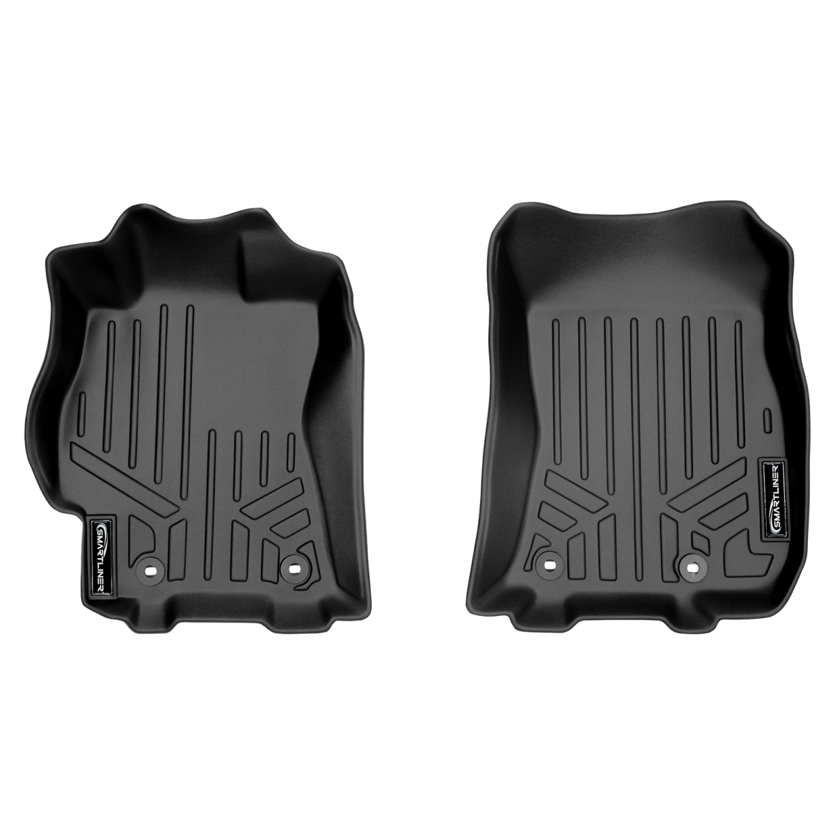 SA0170 Custom Fit 1st Row Floor Mats Liner Set for 2015-2019 Subaru Legacy, Black