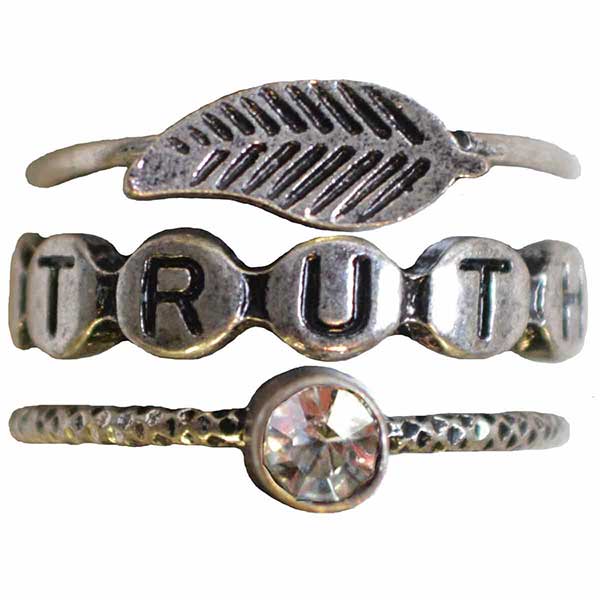 Fr10108 Truth Womens Christian Ring, Size 8