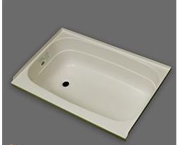 B1g-bt2436pl 24 X 36 In. Bath Tub - Left Hand Drain, Parchment