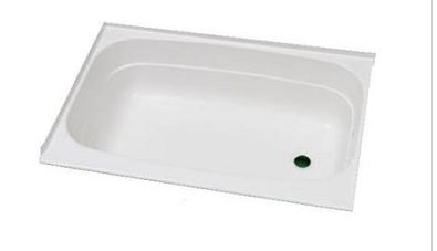 B1g-bt2440wr 24 X 40 In. Bath Tub - Right Hand Drain, White