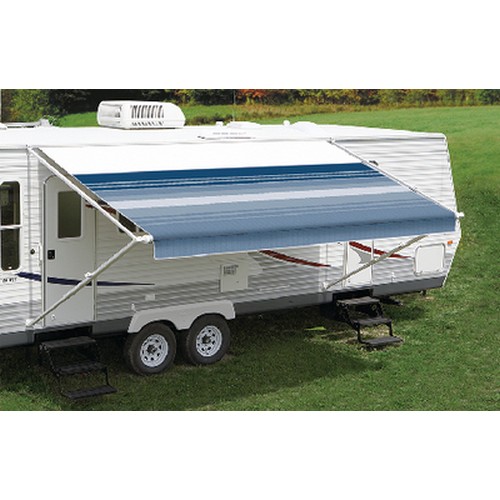 C6f-ea206c00 20 Ft. Blue Fade Fiesta Patio Awning, White
