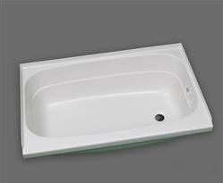 B1g-bt2432wr 24 X 32 In. Bath Tub - Right Hand Drain, White
