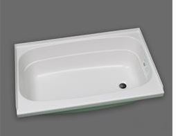 24 X 38 In. Bath Tub - Right Hand Drain, White