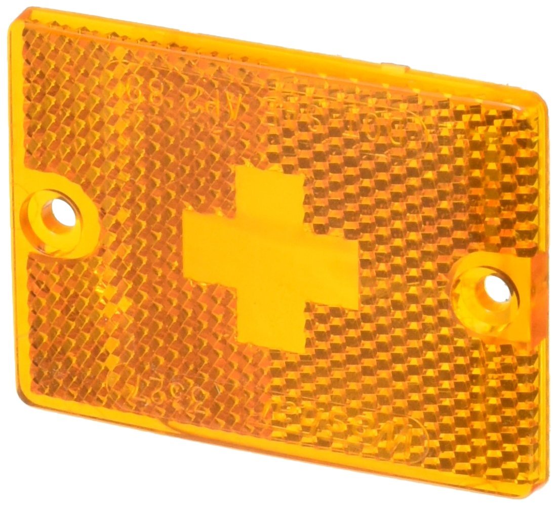 B1D-9003328 No.3338 Clearance Light Replacement Lens, Amber B1D-9003328 No.3338 Clearance Light Replacement Lens, Amber