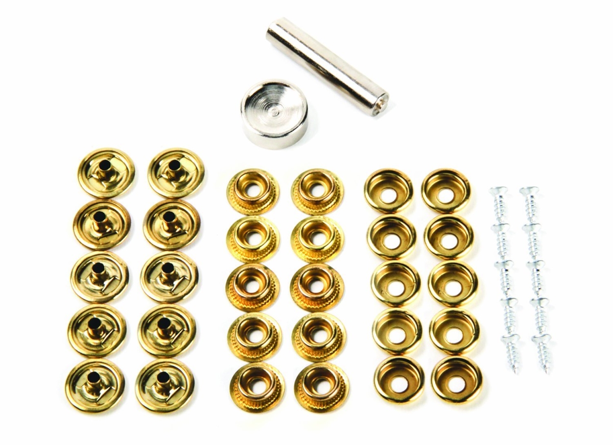 C1w-51007 Snap Fastener Kit With Flaring Tool - Pack Of 10