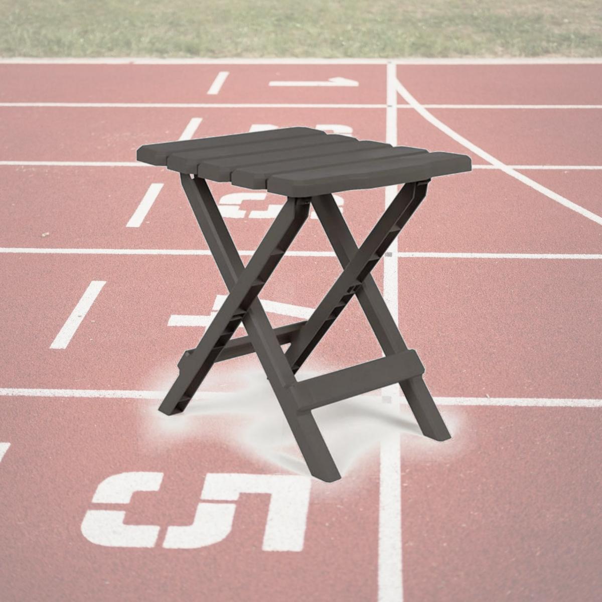 Picture of Camco C1W-51881 Charcoal Regular Quick Folding Adirondack Side Table