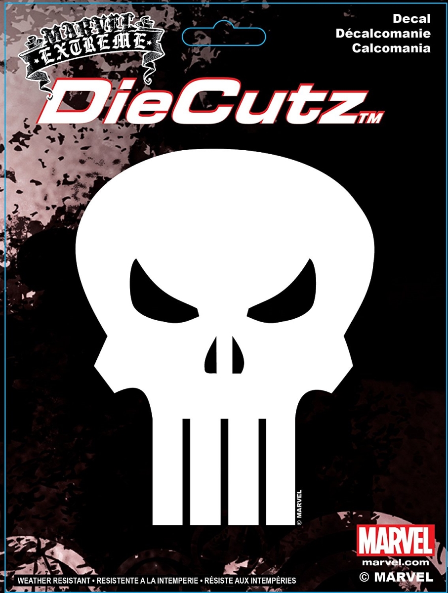 UPC 045929400074 product image for C54-40007 Punisher Skull Die Cutz Decal | upcitemdb.com
